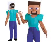 Strój Steve- Minecraft (licencja), rozm.M. Wydawca: GODAN. Dadada.pl Opakowanie Strój Steve- Minecraft (licencja), rozm.M