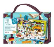 Stwórz pejzaż miejski Berlin - puzzle drewniane 3D. Wydawca: AVENIR. Dadada.pl Opakowanie Stwórz pejzaż miejski Berlin - puzzle drewniane 3D