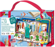 Stwórz pejzaż miejski Nowy Jork - puzzle drewniane. Wydawca: AVENIR. Dadada.pl Opakowanie Stwórz pejzaż miejski Nowy Jork - puzzle drewniane