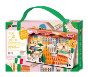 Opakowanie Stwórz pejzaż miejski Rzym - puzzle drewniane 3D