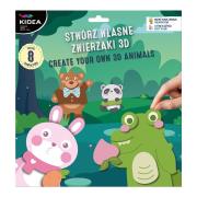 Opakowanie Stwórz Zwierzaki 3D KIDEA