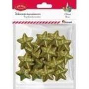 Opakowanie Styropianowe gwiazdki 30x28mm złote 18szt