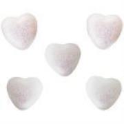 Opakowanie Styropianowe serca 19x19mm białe 50szt