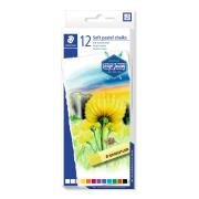 Suche pastele Karat 12 kolorów Staedtler. Wydawca: STAEDTLER. Dadada.pl Opakowanie Suche pastele Karat 12 kolorów Staedtler