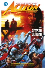 Okładka książki Superman Action Comics. Zemsta demona. Tom 3
