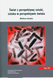 Świat z perspektywy sztuki, sztuka w perspektywie świata.. Autor: Cieślikowska Joanna, Jaworski Marcin. Dadada.pl Okładka książki Świat z perspektywy sztuki, sztuka w perspektywie świata.