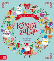 Okładka książki Świąteczna księga zabaw