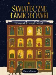 Okładka książki Świąteczne łamigłówki. 150 zagadek dla małych i dużych