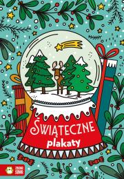 Świąteczne plakaty. Autor: Opracowanie zbiorowe. Dadada.pl Okładka książki Świąteczne plakaty