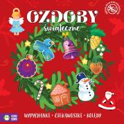 Okładka książki Świąteczne wypychanki Ozdoby świąteczne - uszkodzone