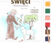 Święci malowanka. Autor: by.bm. Dadada.pl Okładka książki Święci malowanka
