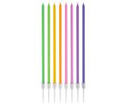 Opakowanie Świeczki pastelowy 14cm 8szt