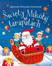 Okładka książki Święty Mikołaj w tarapatach. Kartonik