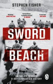 Sword Beach. Autor: Fisher Stephen. Dadada.pl Okładka książki Sword Beach