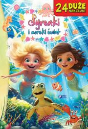 Syrenki i morski świat. Autor: Opracowanie zbiorowe. Dadada.pl Okładka książki Syrenki i morski świat