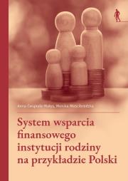 Okładka książki System wsparcia finansowego instytucji rodziny...
