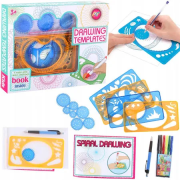 Opakowanie Szablony do rysowania kształty mandala