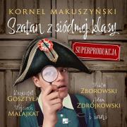 Szatan z siódmej klasy Audiobook. Autor: Kornel Makuszyński. Dadada.pl Okładka książki Szatan z siódmej klasy Audiobook