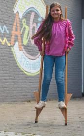 Opakowanie Szczudła drewniane 170cm