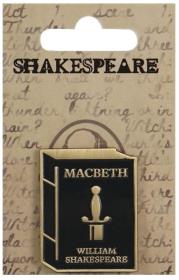 Opakowanie Szekspir Przypinka metalowa - Makbet