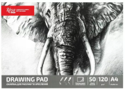 Szkicownik A4/50K 120g Słoń. Wydawca: Rosa. Dadada.pl Opakowanie Szkicownik A4/50K 120g Słoń