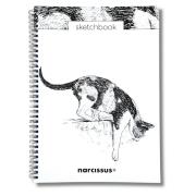 Opakowanie Szkicownik A4/50K na spirali z perforacją - Kot