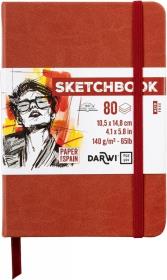 Opakowanie Szkicownik A6 140g terakotowy