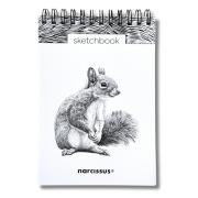 Opakowanie Szkicownik A6/60K na spirali - Wiewiórka