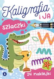 Szlaczki. Kaligrafia i ja. Autor: Zofia Zabrzeska. Dadada.pl Okładka książki Szlaczki. Kaligrafia i ja
