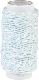 Opakowanie Sznurek bawełniany skręcany 20m turkusowy