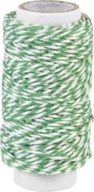 Opakowanie Sznurek bawełniany skręcany 20m zielony