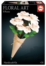 Opakowanie Sztuka kwiatowa Bukiet białych Róż 113793