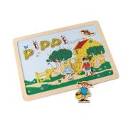 Opakowanie Tablica magnetyczna cyfry i litery Pippi