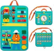 Tablica manipulacyjna z zegarem. Wydawca: Norimpex. Dadada.pl Opakowanie Tablica manipulacyjna z zegarem