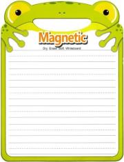 Opakowanie Tabliczka magnetyczna 21x28cm zmywalna Żabka