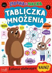 Okładka książki Tabliczka mnożenia Zabawa i nauka