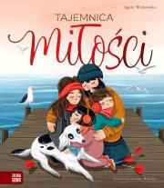 Tajemnica miłości. Autor: Agata Widzowska. Dadada.pl Okładka książki Tajemnica miłości