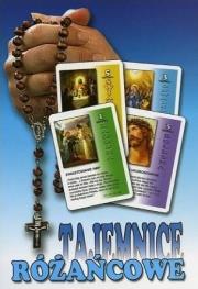 Tajemnice różańcowe duże. Autor:   Praca zbiorowa. Dadada.pl Okładka książki Tajemnice różańcowe duże