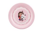 Opakowanie Talerzyki Koci Domek Gabi 18cm 6szt