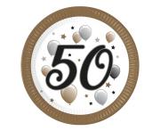 Opakowanie Talerzyki papierowe 23cm 8szt