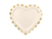 Opakowanie Talerzyki serce 26x24.5cm 6szt