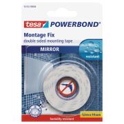 Opakowanie Taśma Tesa Powerbond Mirror biała 1,5m x19mm
