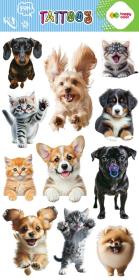 Opakowanie Tatuaże zmywalne BEST FRIENDS 100x200mm Happy Color