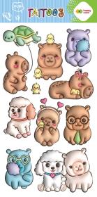 Opakowanie Tatuaże zmywalne BUBBLE KAPI FUN 100x200mm Happy Color