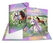 Opakowanie Teczka A3 gumki narożne - Świat koni