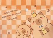 Opakowanie Teczka A4 kopertowa na zatrzask Kapibara