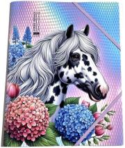 Teczka A4+ plastikowa z gumką Koń. Wydawca: Fresh. Dadada.pl Opakowanie Teczka A4+ plastikowa z gumką Koń