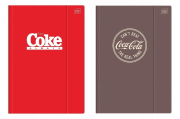 Teczka A4 z gumką Hybrid Coca Cola (10szt). Wydawca: INTERDRUK. Dadada.pl Opakowanie Teczka A4 z gumką Hybrid Coca Cola (10szt)