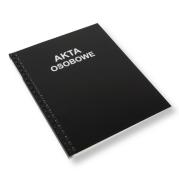 Teczka Akta osobowe T1 czarna. Wydawca: PENWORD. Dadada.pl Opakowanie Teczka Akta osobowe T1 czarna