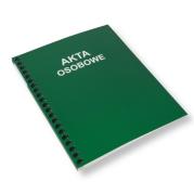 Teczka Akta osobowe T1 zielona. Wydawca: PENWORD. Dadada.pl Opakowanie Teczka Akta osobowe T1 zielona